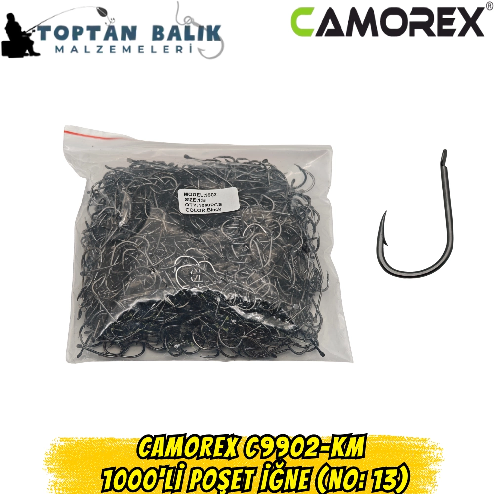 Camorex C9902-KM 1000'li Poşet İğne (No: 13)