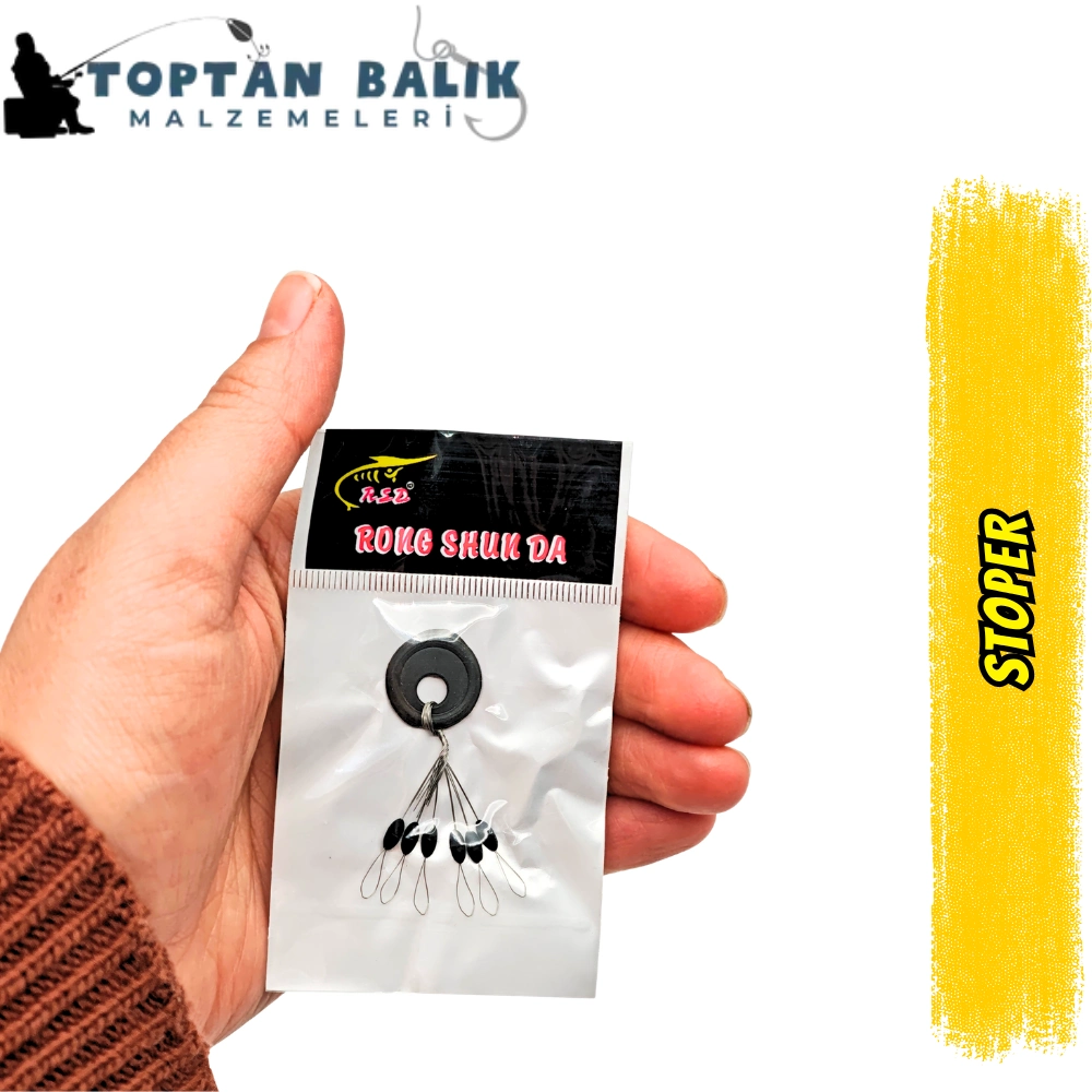 6'lı Kauçuk Olta Stoperi