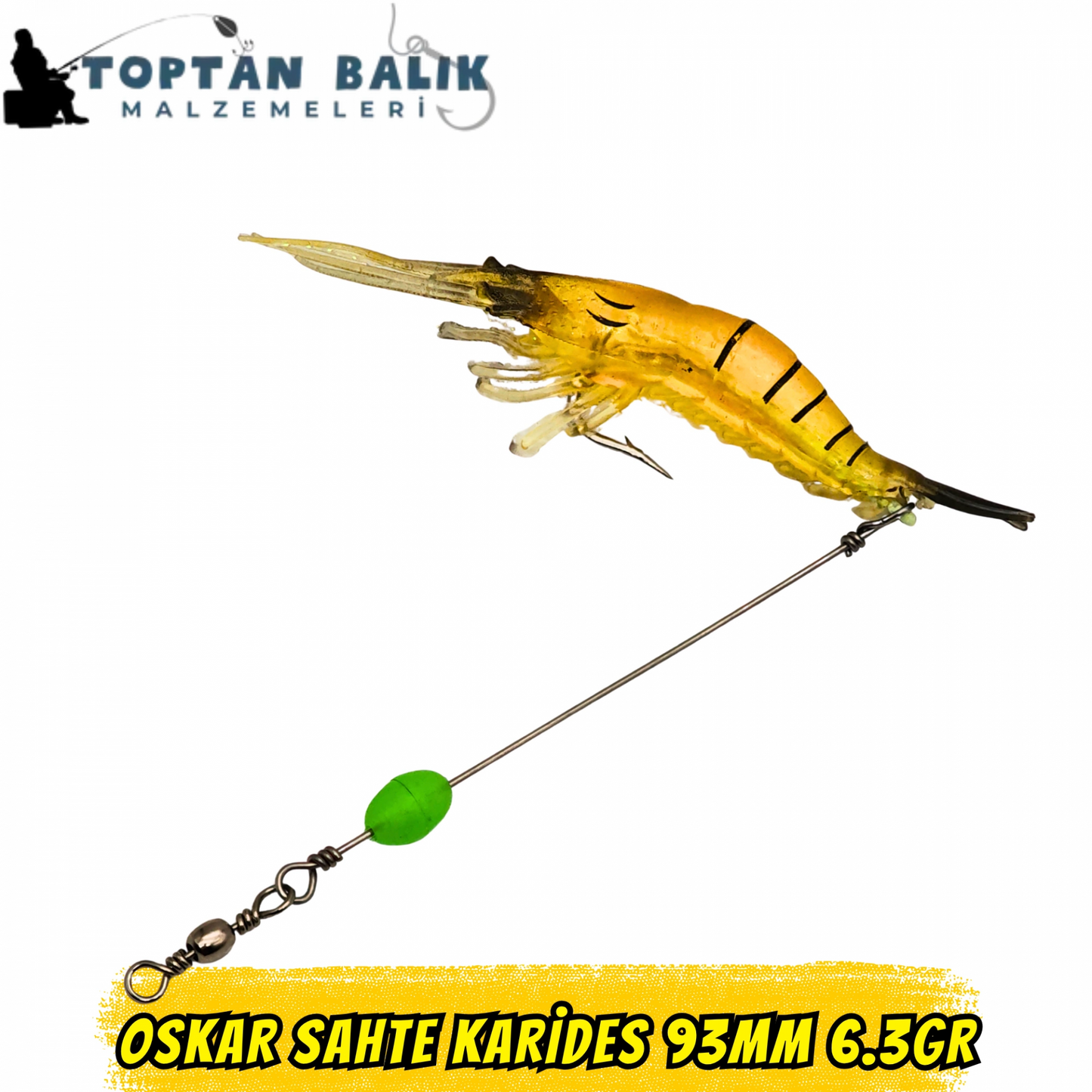 Oskar Real-Action Sahte Karides (93mm / 6.3gr)