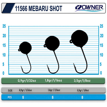 Cultiva 11566 Mebaru Shot Lrf Jighead