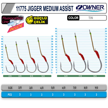 Cultiva 11775 Jigger Medium Assist İğne