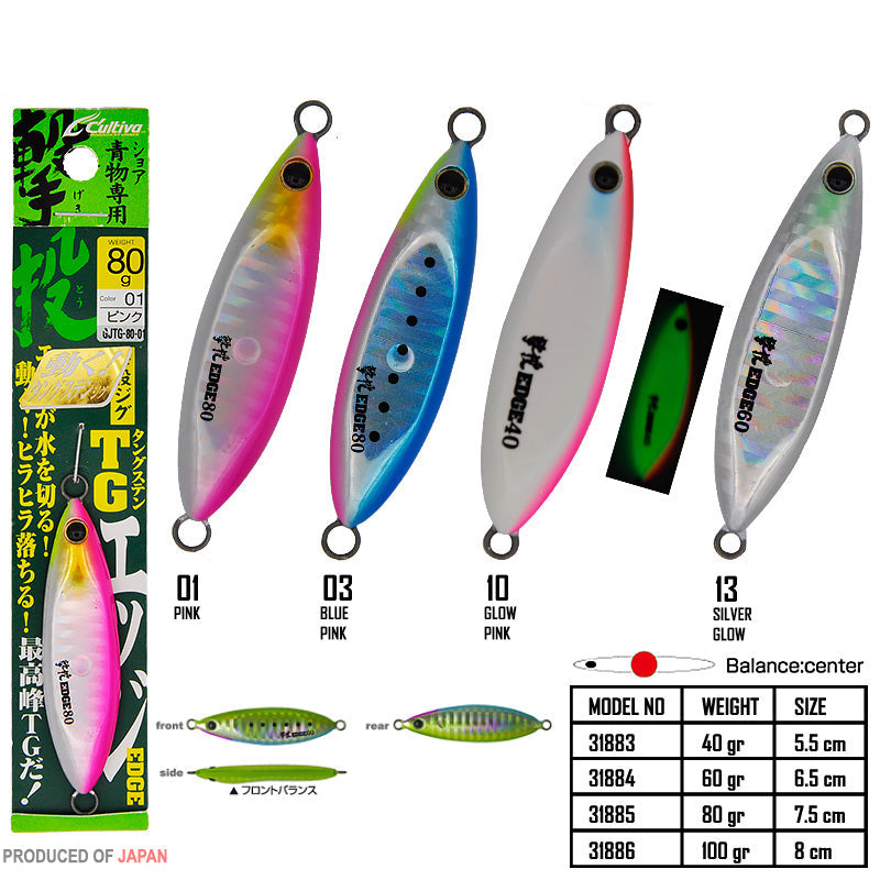 Cultiva 31884 Strike Jig Tungsten Edge 60 GR 6,5 CM