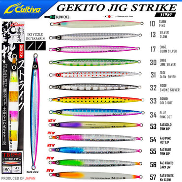 Cultiva 31989 GEKITO JIG STRIKE 150 gr