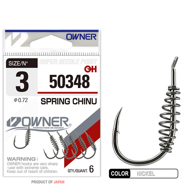 Owner 50348 Spring Chinu Nickel İğne