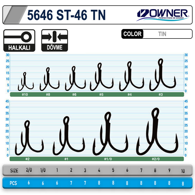 Owner 5646 St-46tn Tin Çarpma İğne
