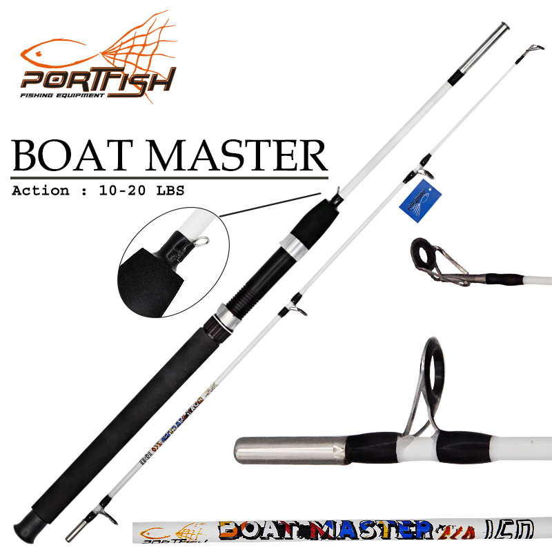 Portfish Boat Master Eco Tekne Kamışı 10 -20 Lbs - Beyaz