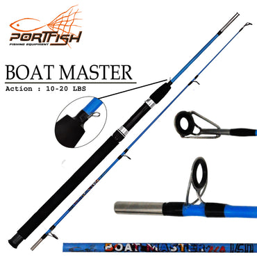 Portfish Boat Master Eco Tekne Kamışı 10 -20 Lbs - Mavi
