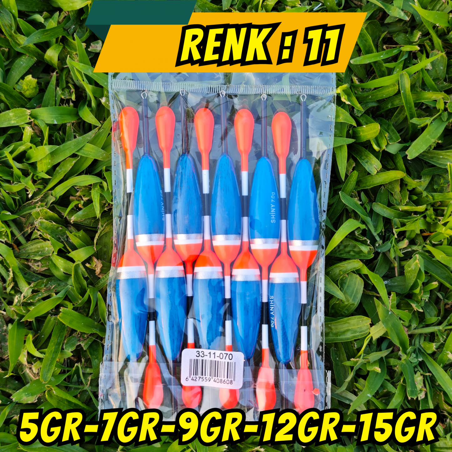 SHİNY HASSAS ŞAMANDIRA MANTAR RENK:11