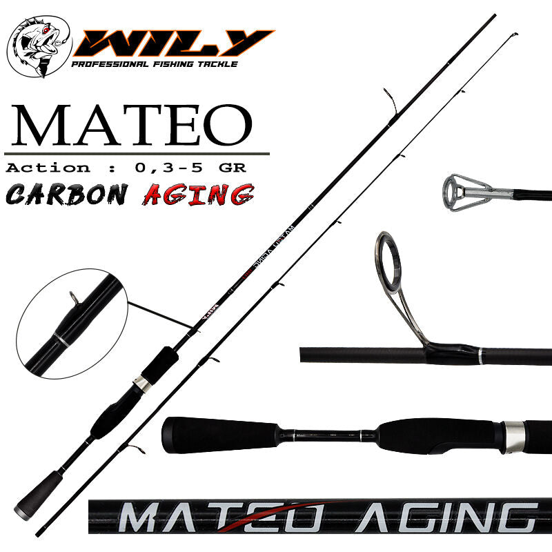 Wily Mateo Aging Kamışı 180 cm 0,3-5 gr