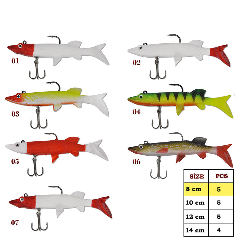 Wily Monster Turna Silikon 8 cm 7.5 gr