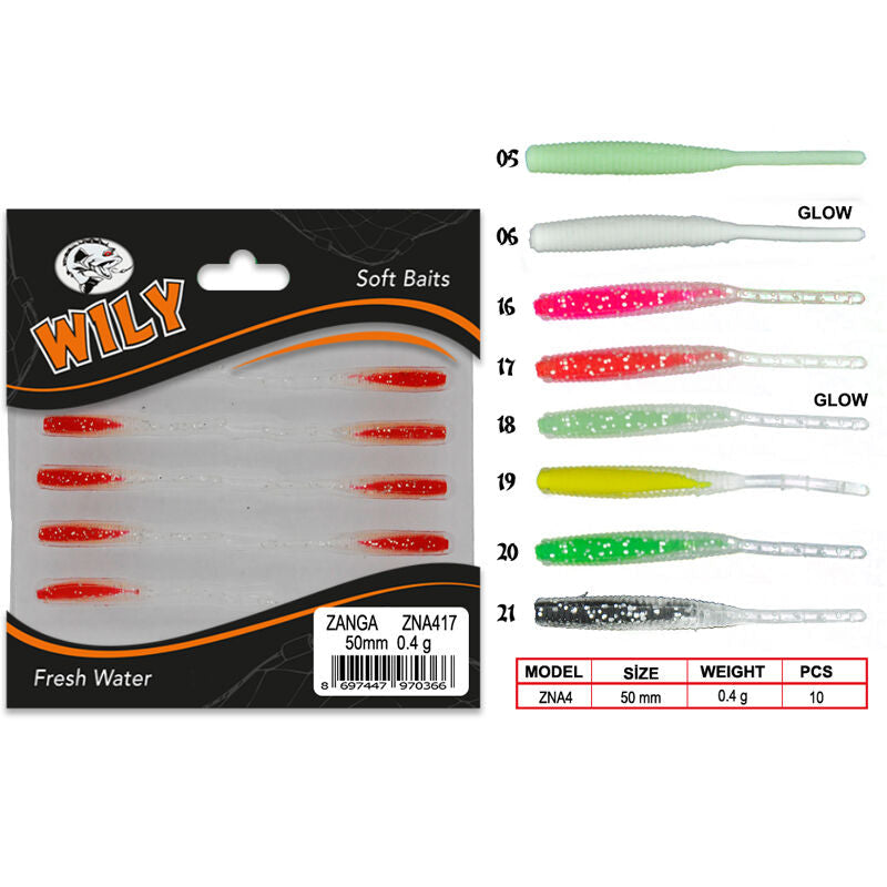 Wily Zanga Lrf Silikon Yem 5 cm 0.4 gr