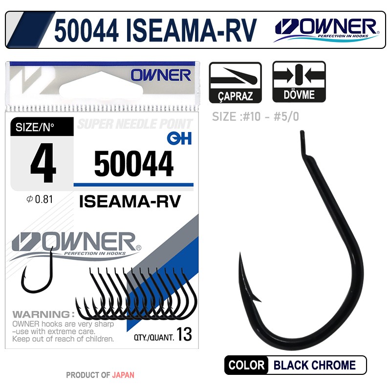 Owner 50543 Bishi Hook Gold İğne