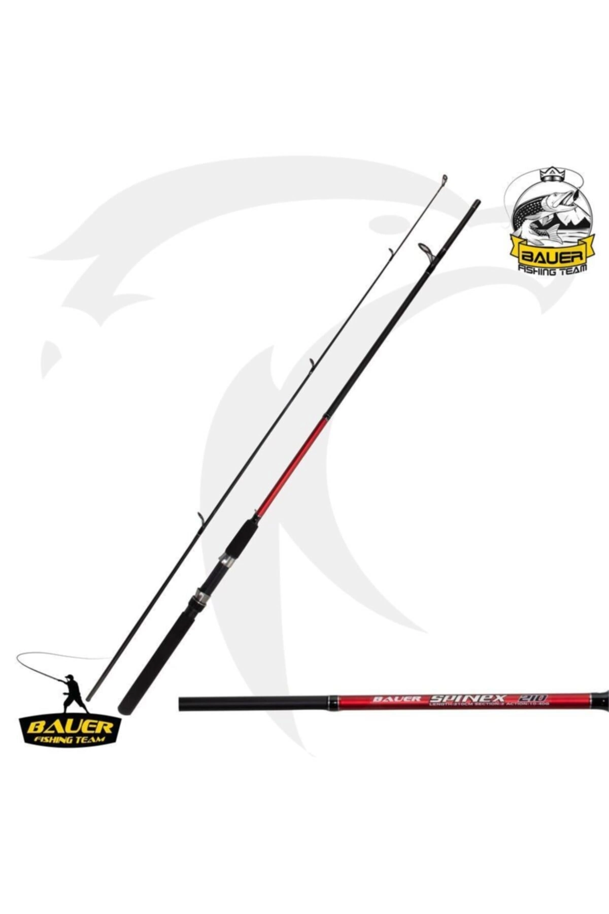 Bauer Spinex 180cm 10-40g Spin Olta Kamışı