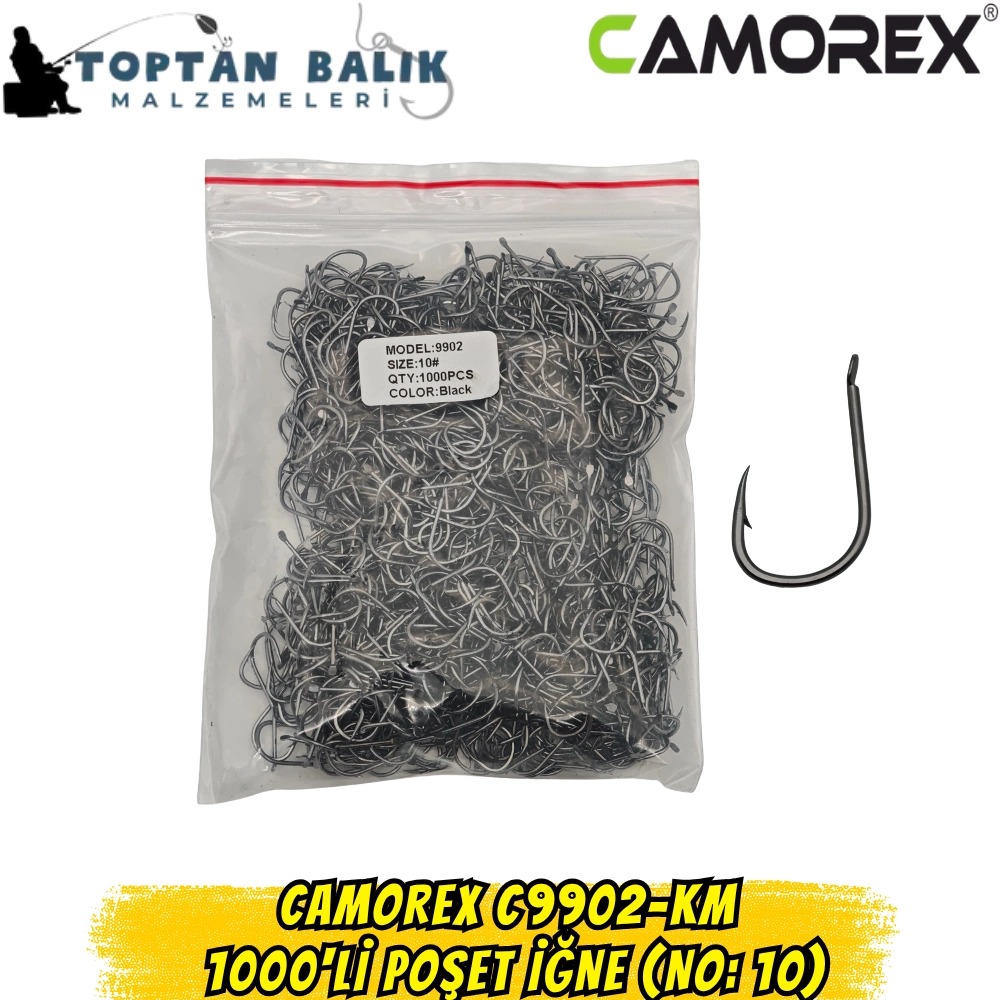 Camorex C9902-KM 1000'li Poşet İğne (No: 10)
