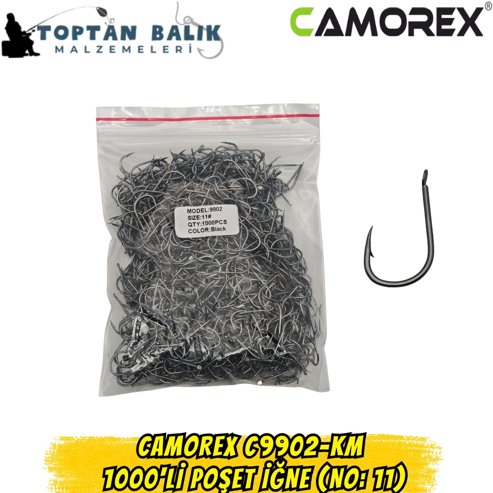 Camorex C9902-KM 1000'li Poşet İğne (No: 11)