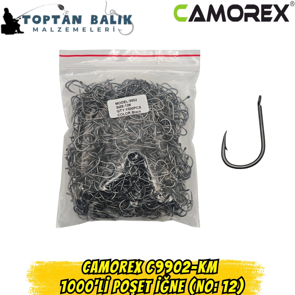 Camorex C9902-KM 1000'li Poşet İğne (No: 12)