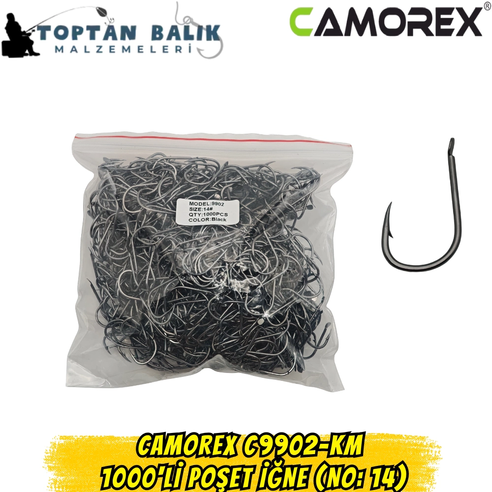 Camorex C9902-KM 1000'li Poşet İğne (No: 14)