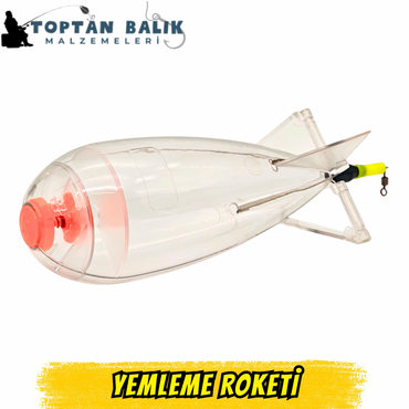 Profesyonel Şeffaf Yemleme Roketi (Spomb Tipi)