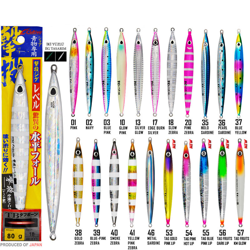 Cultiva JİG 31873 Gekito Jig Level 80g 13.5 cm