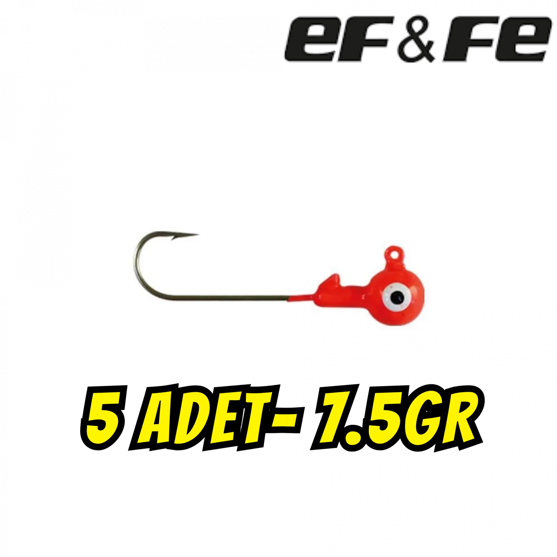 EFFE JH02-7.5GR COLOR 05 İğneli Silikon Yem Zokası