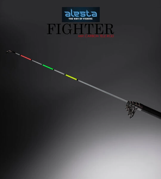 FIGHTER 100 X5000 TELE 350 CM 50-100G MIX KARBON