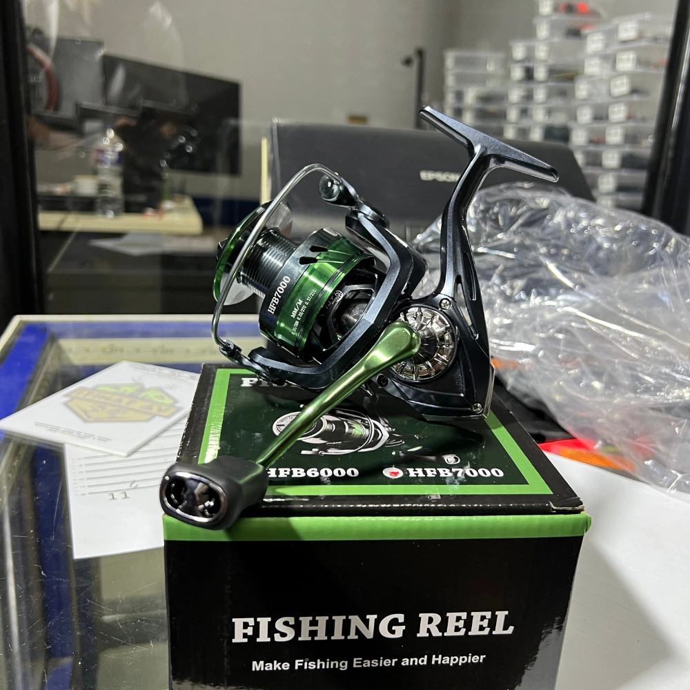 HFB-7000 Boy Ağır Hizmet Tipi Olta Makinesi - Maksimum Misina Kapasitesi ve Yüksek Çekiş Gücü (Surf & Tekne)