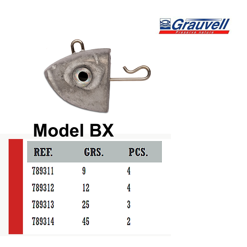 JINZA  JIG HEAD BX 9GR BLISTER 4 lü