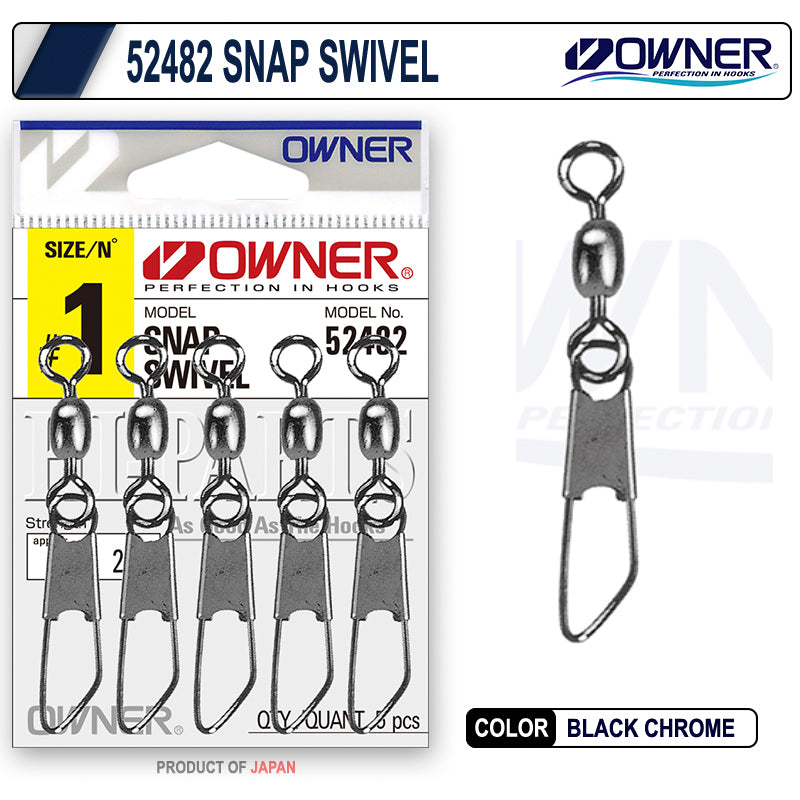 Owner 52482 Snap Swivel Klipsli Fırdöndü