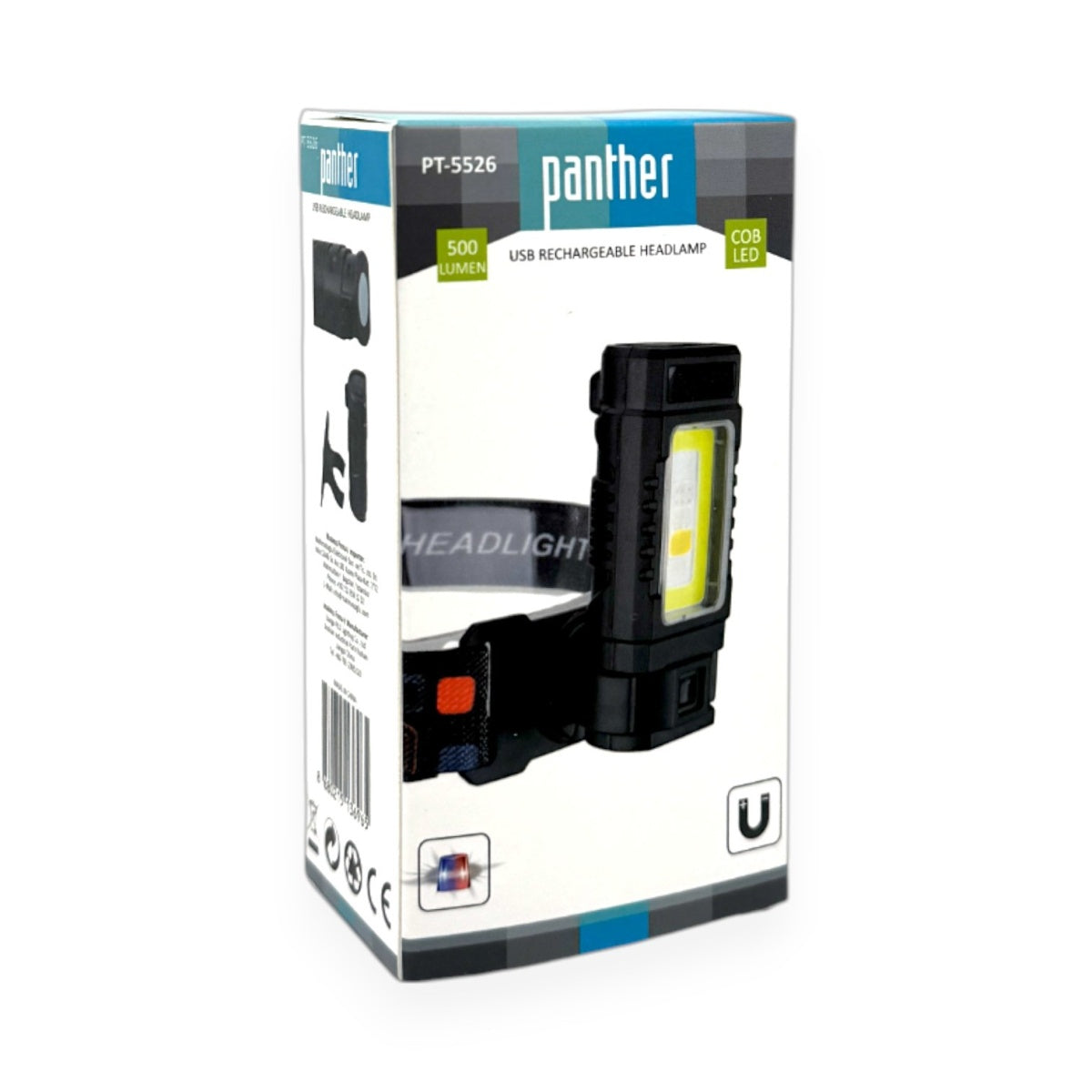 PANTHER PT-5526 USB ŞARJLI KAFA LAMBASI