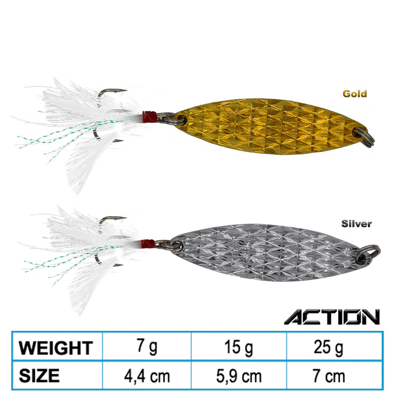 Portfish Action Kaşık Tüylü Tek İğne