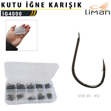 Portfish Kutu İğne Karışık Boy