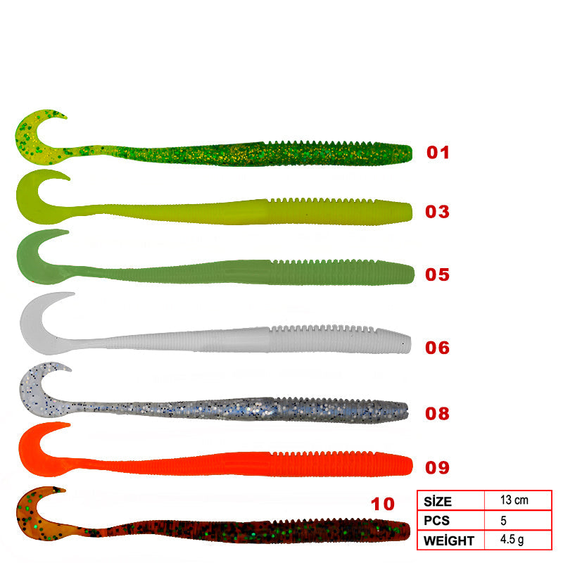 Wily Curly Silikon Yem 13 cm 4.5 gr