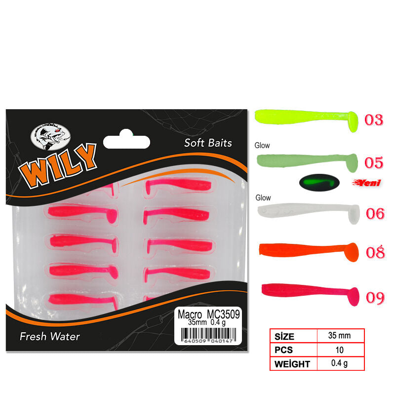 Wily Macro Lrf Silikon Yem 3.5 cm 0.4 gr
