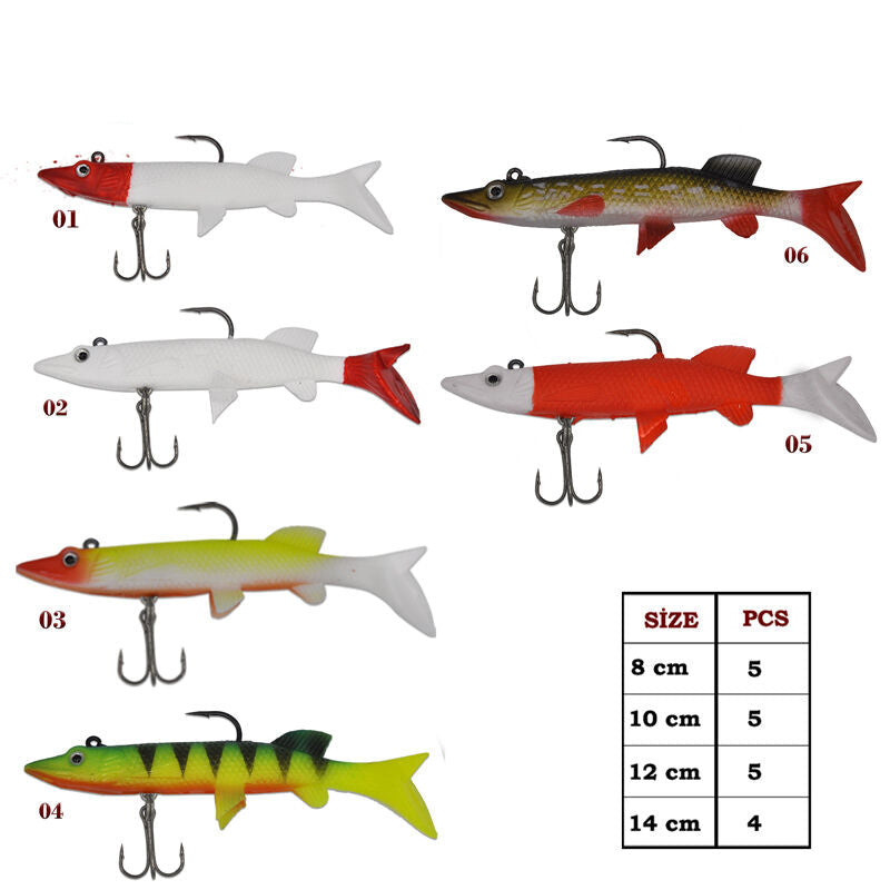 Wily Monster Turna Silikon 14 cm 30gr